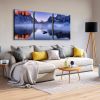 3 Panels Framed Nature Landscape Canvas Wall Art Decor,3 Pieces Mordern Canvas Decoration Painting for Office,Dining room,Living room