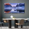 3 Panels Framed Nature Landscape Canvas Wall Art Decor,3 Pieces Mordern Canvas Decoration Painting for Office,Dining room,Living room